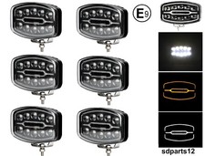 6 Phares Longue Portée LED