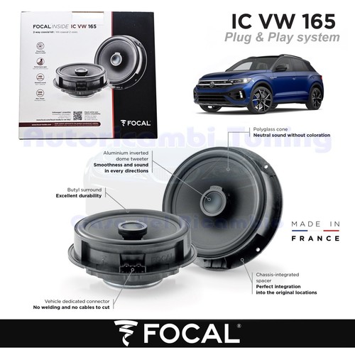 Enceintes arrière focal - arrière, plug