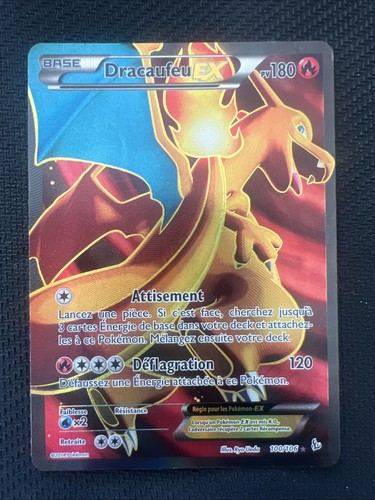 Carte pokémon dracaufeu - carte,