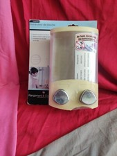 Distributeur de Savon Gel douche Shampoing À Main Mural 2*300ML Double Tête