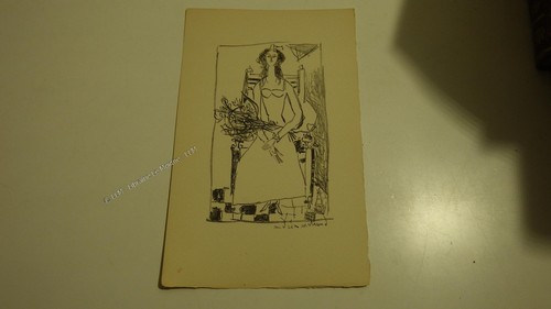 1945 lithographie arlésienne - 1945.lithographie,