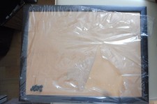 Cadre tableau pêle-mêle à photos en bois brun marron foncé avec 8 aimants noirs