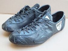 Vintage used RIVAT Black Leather Cycling Shoes...French Size 40