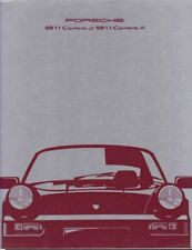 Catalogue Brochure Porsche 911 Carrera / Carrera 4 964 09/1989 France