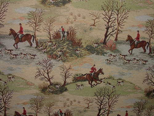 Cheval chiens chasse - chiens, de