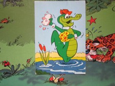RARE / CARTE POSTALE - WALYGATOR N°1  HANNA BARBERA 1977