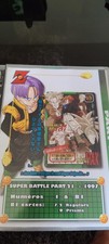 Carte dragon ball super battle Tokubetsudan first edition