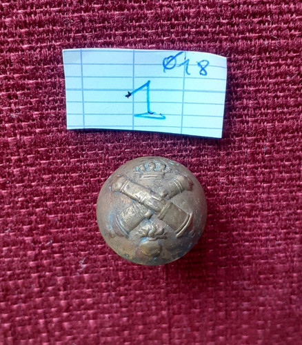 Bouton artillerie garde - artillerie,