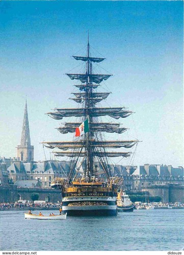 Carte postale bateaux - postale,