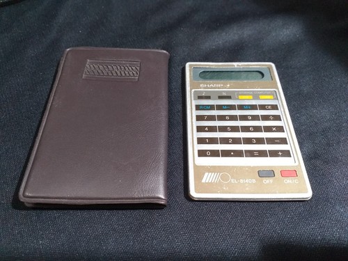 Calculatrice sharp 8140b - sharp, el-8140b