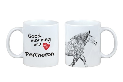 Tasse percheron avec cheval - tasse,