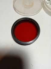 Filtre rouge L-S  marque duhe   36mm (Leica?) appareil photo ancien 