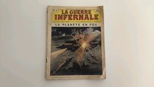 ROMAN D'AVENTURE LA GUERRE INFERNALE N° 1 LA PLANETE EN FEU GIFFARD ROBIDA BE