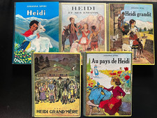 Lot livres heidi annees - lot,
