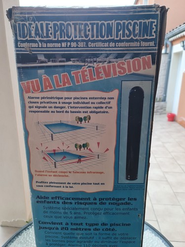 Alarme piscine périmétrique - alarme,