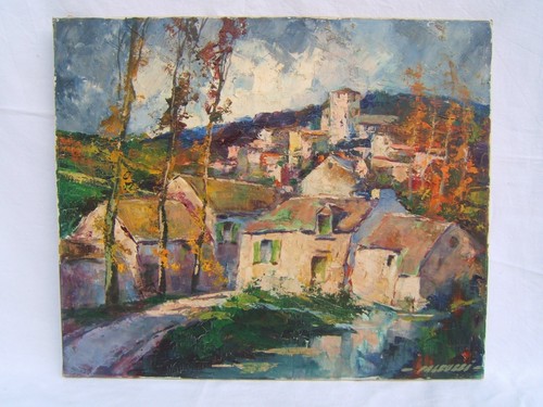 Ancien tableau robert falcucci - ancien,