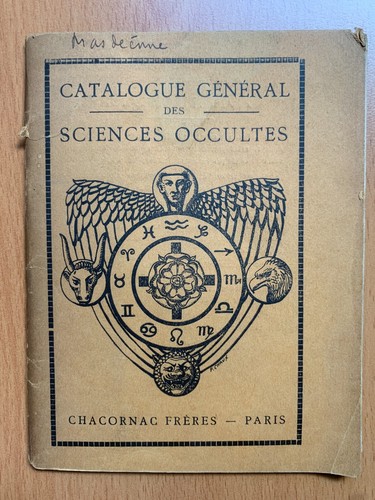 Catalogue générale des