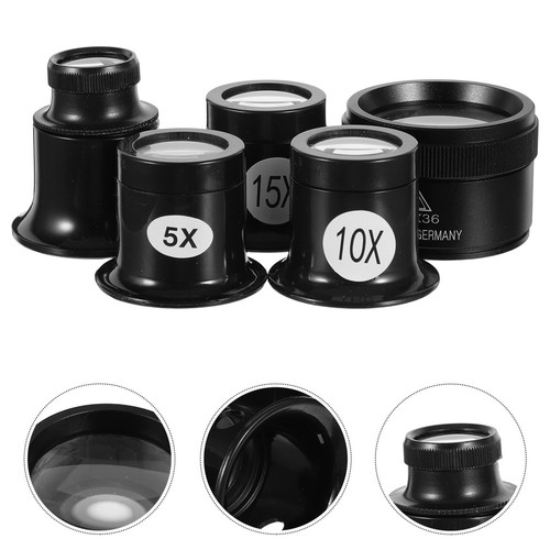 Lot loupes de bijoutier - de,