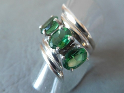 Bague ancienne ruban grise - ruban,