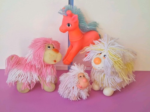 Lot yarn hair toys - hair, type