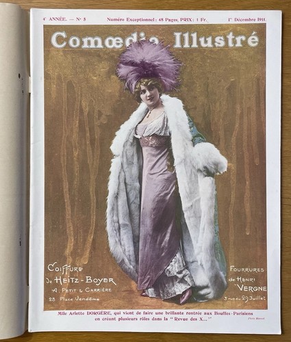 Revue comoedia illustré - revue,