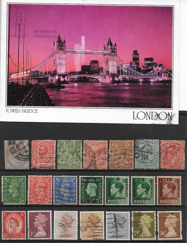 Lot timbres royaume uni - lot, de