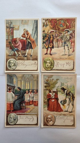 Lot cartes chromo pub - 4,