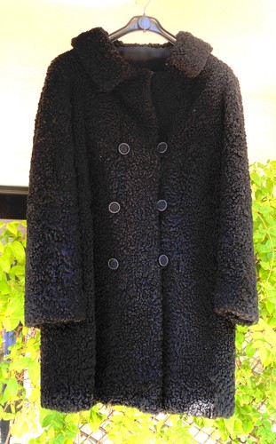 Manteau astrakan astrakhan - manteau,
