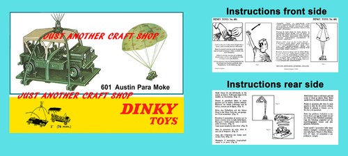 Dinky jouets 601 austin para - dinky,