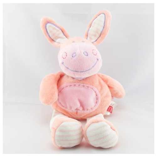 Doudou ane cheval rose - ane,