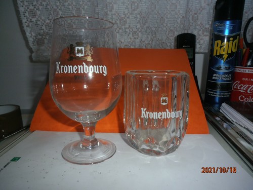 Gros verre 1664 kronenbourg - verre,