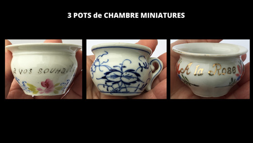 Pots chambre miniatures - de,