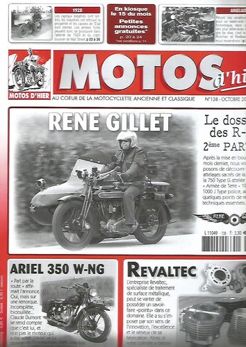 Motos hier 138 - n°138, rene