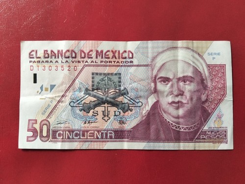 Mexique billet nuevos - nuevos, pesos