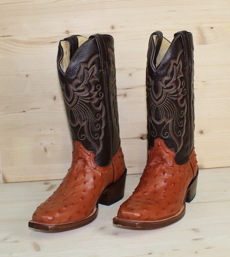 Bottes country western cuir - bottes,