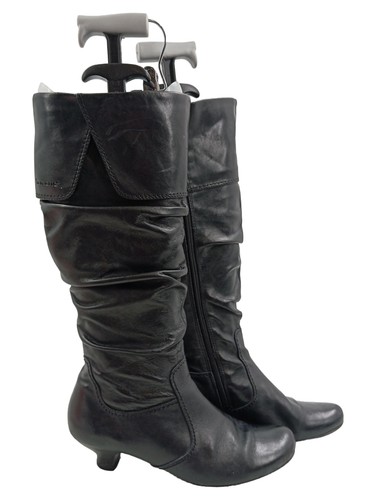 Tamaris bottes femme noir - bottes, cuir