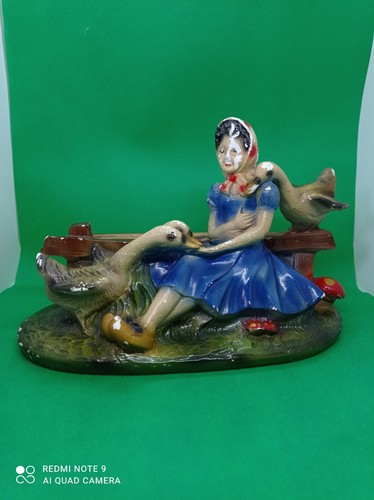 Ancienne statue sculpture - , en
