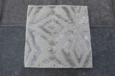 Tapis laine gris oriental - tapis,