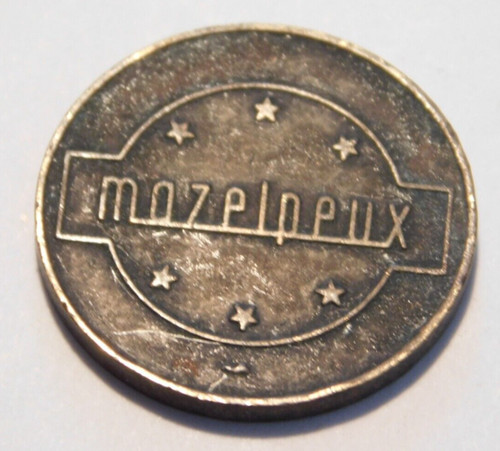 Lot jeton token - mazelpeux, 22mm