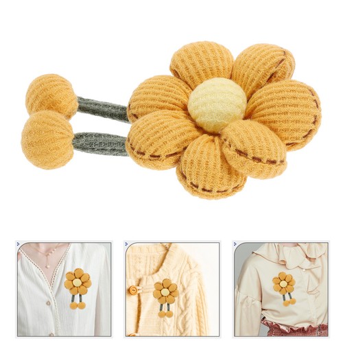 Tissu tournesol broche - , en