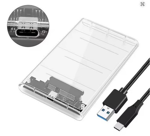 Boitier externe transparent - externe,