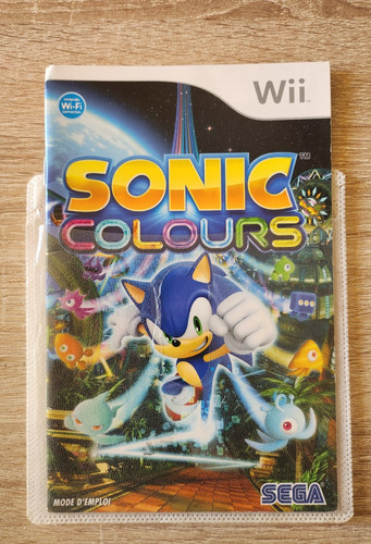 Notice mode emploi jeu sonic - mode,