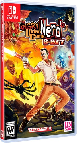 Angry video game nerd - video, 8-bit