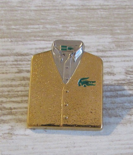 Pin lacoste crocodile gilet - crocodile,