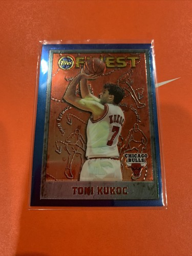 1996 topps finest toni - toni, kukoc