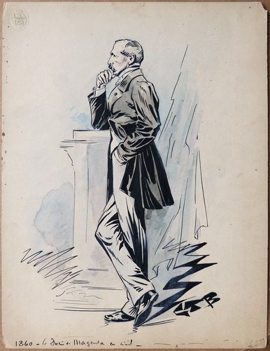 Dessin original georges - original, de