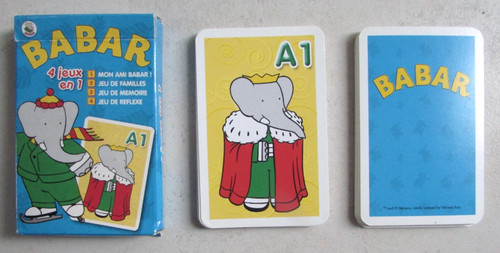 Jeu cartes babar jeux en - cartes, 4