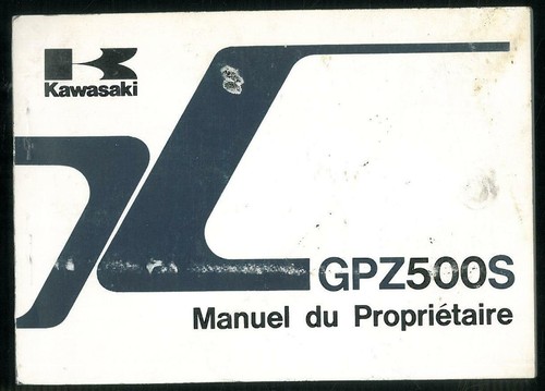 Manuel propriétaire kawasaki - manuel,