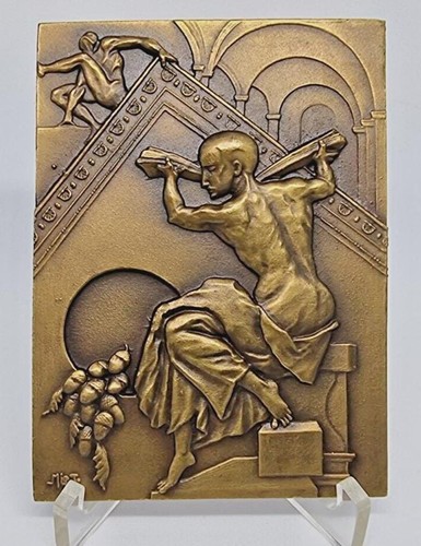 Médaille bronze homme - médaille, de