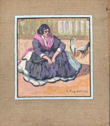 Lucienne capdevielle tableau - capdevielle,